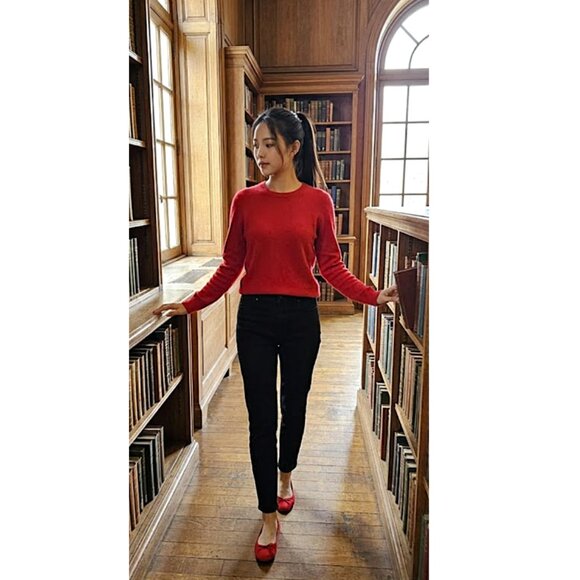 J. CREW - Classic high rise toothpick style black jeans - Picture 2 of 11